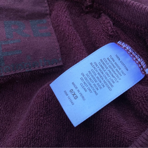 Freecity womens top sweatshirt size XS - Picture 9 of 11